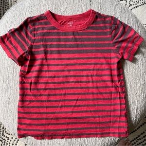 Carter’s 100% Cotton Red Stripe Shirt, Toddler 5T